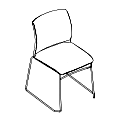 Krzesło dostawne Fendo FD 271 1N Fendo