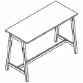 Desk Wysoki PSD78 OGI W