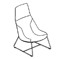 Revolving chair Chic Lounge Chic A10V3 Chic Lounge