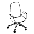 Revolving chair  ElliePro 10HST ElliePro