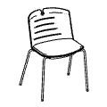 Krzesło dostawne Mork MK 215 2N Mork