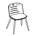 Krzesło dostawne Mork MK W 740 2N Mork