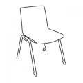 Visitor chair Shila SHS01 Shila