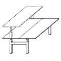 Mitarbeiter Schreibtisch  SKY-12 Sky