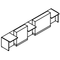 Lada recepcyjna  LOG25 Organic