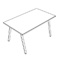 Conference table  OT 4LA 14 Orte