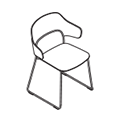 Visitor chair  AF05 Tack