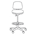 Revolving chair  LF 10RE Lift