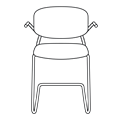 Krzesło dostawne  HS 230 4N Tables HR