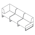 Office-Sofa  PL 30 CSS Plint