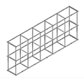 Schliessfachsranke  SM HS 5X2 Saar