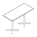 Konferenztisch  TB CR 180H Tables cross