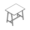 Desk  PSD824 OGI W