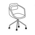 Krzesło dostawne  UFP18K Ultra