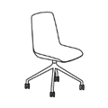 Visitor chair  UKP19K Ulti