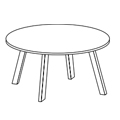 Table  SK-132 Classic tables