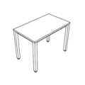 Schreibtisch  WNIR03N N2NN Easy space