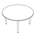 Conference table  WNIKU1 Easy space