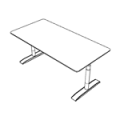 Desk with electrical height adjustment  WNRRN23NNENNX eRange