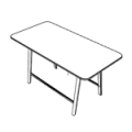 Conference table  H RCR W2000 D1000 Levitate
