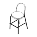 Bar stool  FS K H Flos