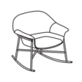 Revolving chair  IS02 Ismo