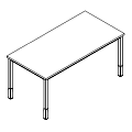 Desk  PR-004-1 P-Round