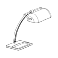 Schreibtisch-Accessoires Lampa ALYBRIS XB82 P-Square