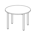 Conference table  ST02F P-Square