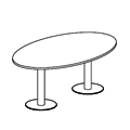 Konferenztisch  ST510 P-Round