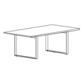 Conference table  ERS 134-1 Pluris