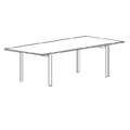Conference table  ERS 135-2 Pluris