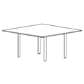 Conference table  ERS 143-2 Pluris