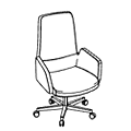 Revolving chair In Access AC 102 In access