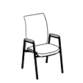 Visitor chair String SR 220 String