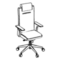 Revolving chair  CO 103 orthopedic Ceo