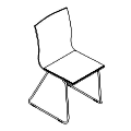 Visitor chair Orte OT 271 2N Orte