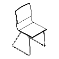 Visitor chair Orte OT 271 3N Orte