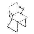 Konferenzstuhl Orte OT 270 4N Orte