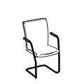 Visitor chair  ZP 23H Ergonomic Master