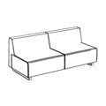 Sofa biurowa  VV 403 Voo Voo