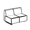 Sofa biurowa  VV 4021 Voo Voo