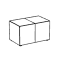 Poufs Cube CUB 695 Cube