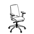 Revolving chair Arca Arca 21SL  Arca