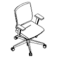 Krzesło obrotowe Xenon Xenon 20SL Xenon