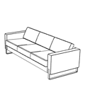 Sofa biurowa  myTurn 30V myTurn