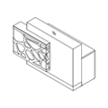 Lada recepcyjna  LOG12PG Organic