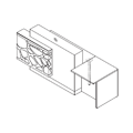 Lada recepcyjna  LOG14PPG Organic