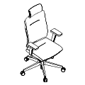 Revolving chair Xenon XENON 11SFL Silent block