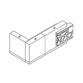 Lada recepcyjna  LOG21LG Organic